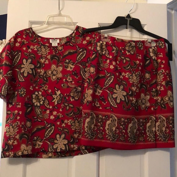 Beautiful 2 Piece Summer Wrap Dress Size 6 - Picture 1 of 8